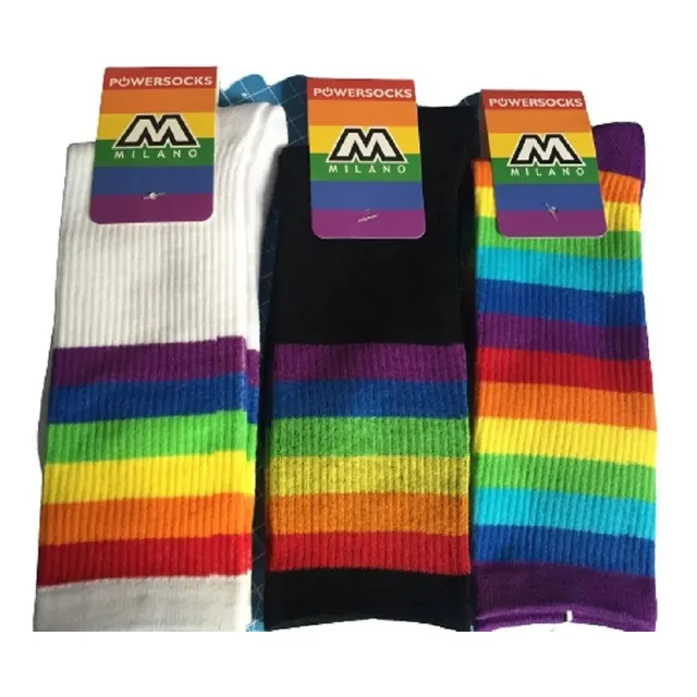 X3 Pares De Calcetines Pride  Lgtb - Algodon - Unisex