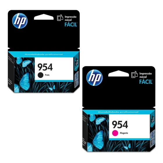 Kit Cartuchos De Tinta Hp 954 Magenta Y Negro