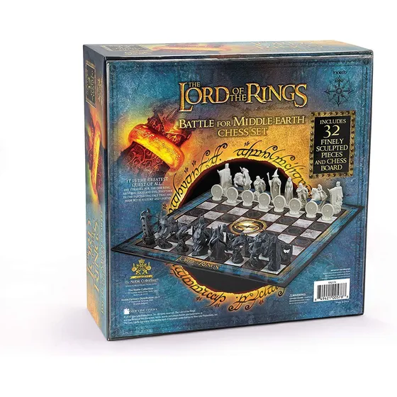 Juego Ajedrez El Señor De Los Anillos Chess Set