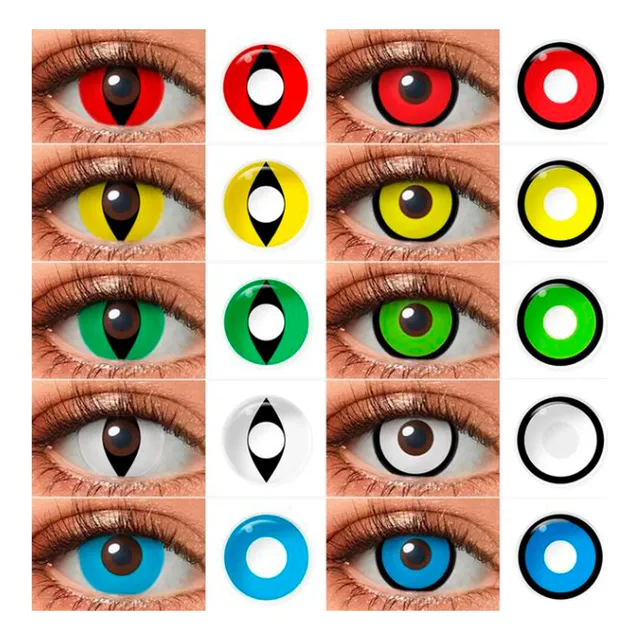 Lentes De Contacto Magic Halloween 14.5mm.