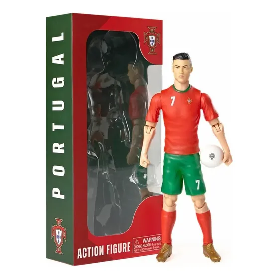 Figura De Acción De Futbol Portugal Cristiano Ronaldo 7