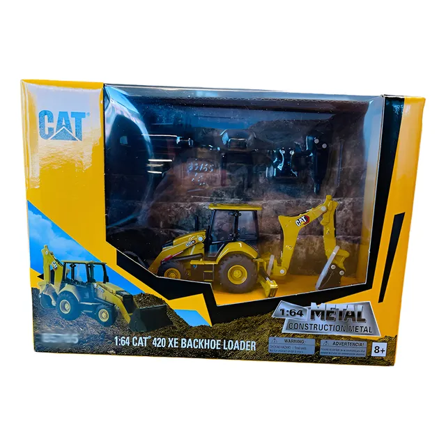 Retroexcavadora Caterpillar 420xe Con 4 Accesorios.