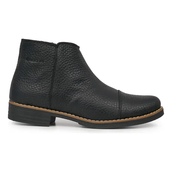 Bota Mujer Cuero Briganti Casual Botineta Borcegos Mcbo24767