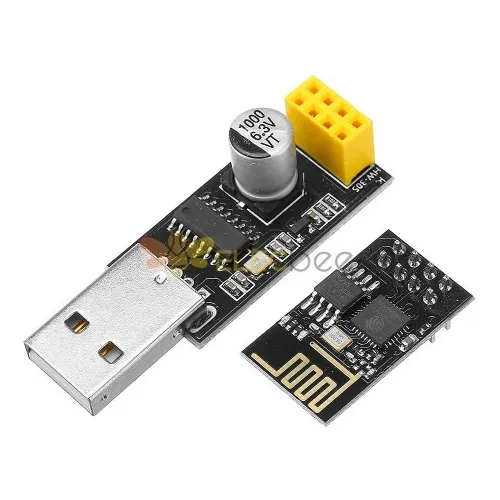 Kit Esp01 Y Usb Programador Ch340 Wifi Esp-01 Arduino Serial
