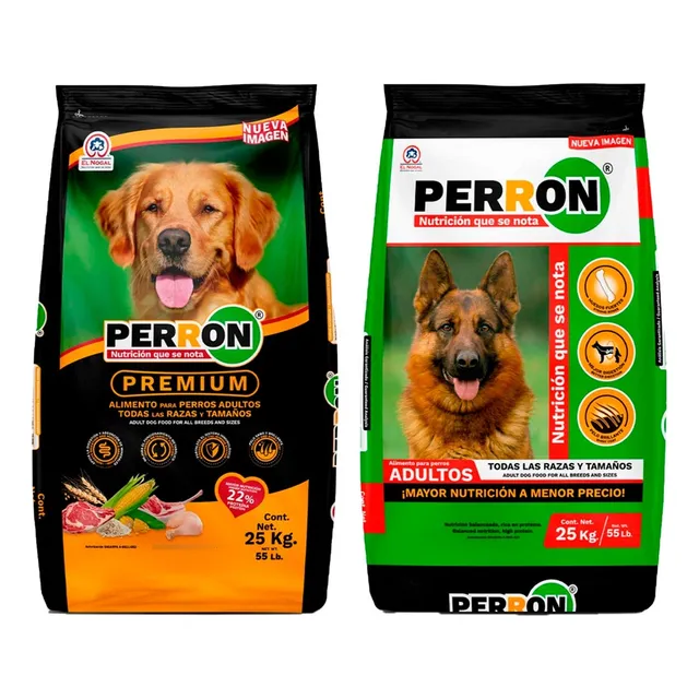 Croquetas Adulto Perron Premium 25kg + Costal Perron 25kg