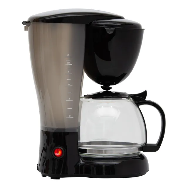 Cafetera Eléctrica De Filtro Jarra Vidrio 12 Tazas Kanjihome