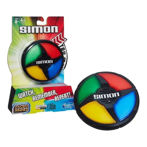 Simon Juego De Memoria Tradicional Micro Series De Hasbro
