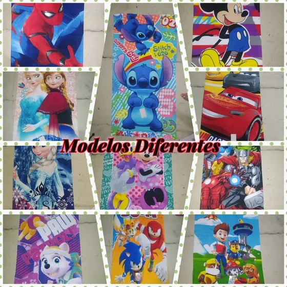 Media Docena De Toallas Infantil Paños ( 6 Unidades)