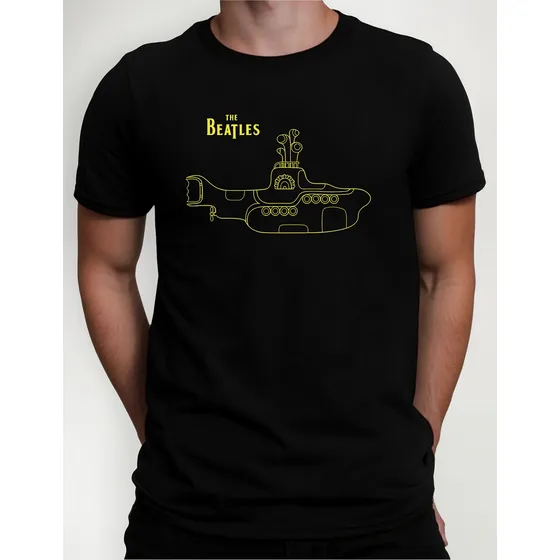 Camiseta The Beatles Yellow Submarine Camisa