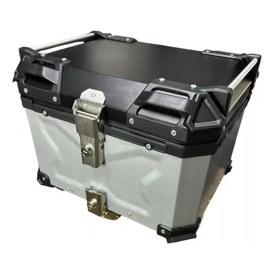 Baulera Baul Top Case Agarre Aluminio 45 Litros