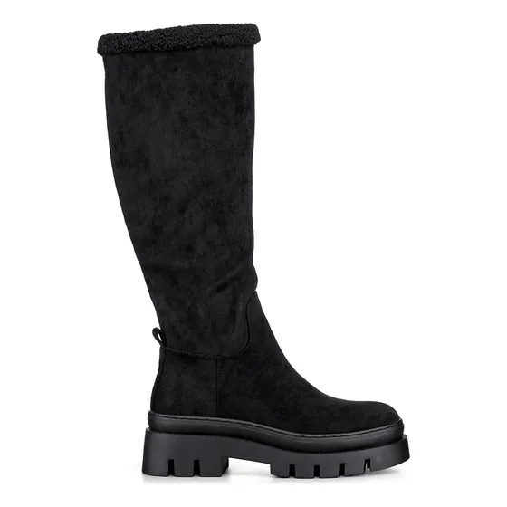 Botas Largas Mujer Casual Moda Gamuza Plataforma Weide Hx511