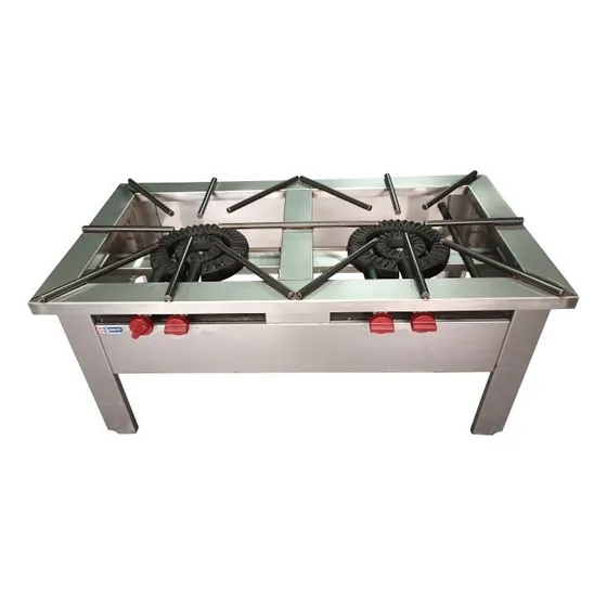 Fogon Doble Gas 112x50x60cm Acero Fo6548g Mstar Xavi
