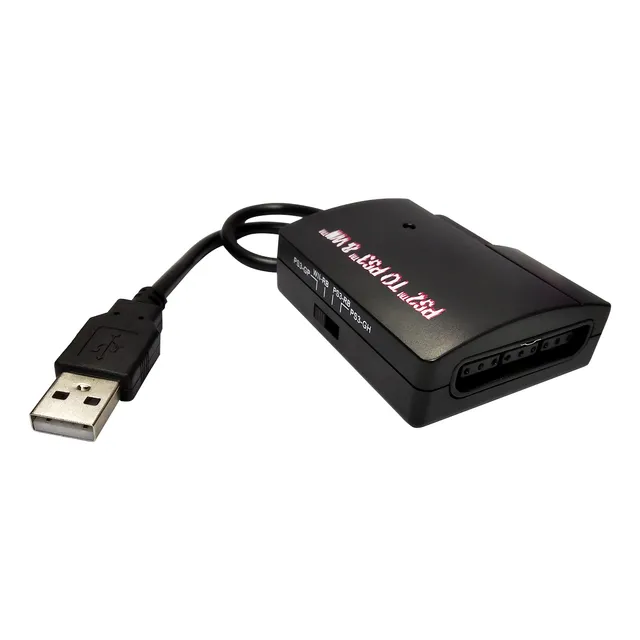 Adaptador Convertidor Controles De Ps2 A Wii Ps3 Pc