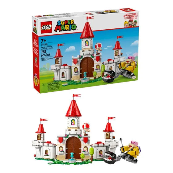 LEGO® Super Mario™ Combate contra Roy en el Castillo de Peach 71435; Set con personajes Nintendo®