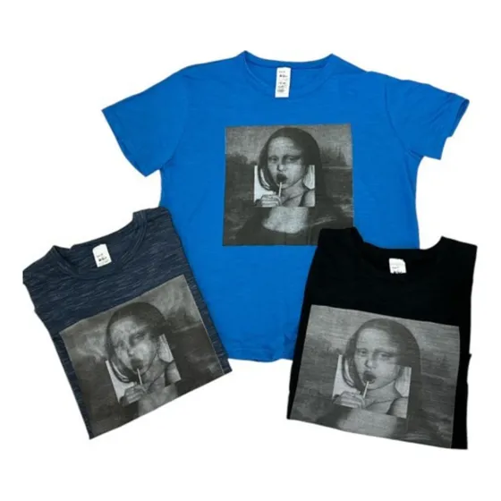 Remera Gioconda - Jersey Flame T/especial Dama