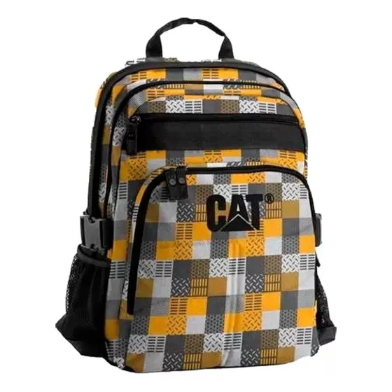 Cat Morral Con Division Gris / Amarillo