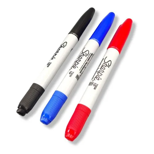 Kit de rotuladores permanentes Sharpie Twin de doble punta C/3