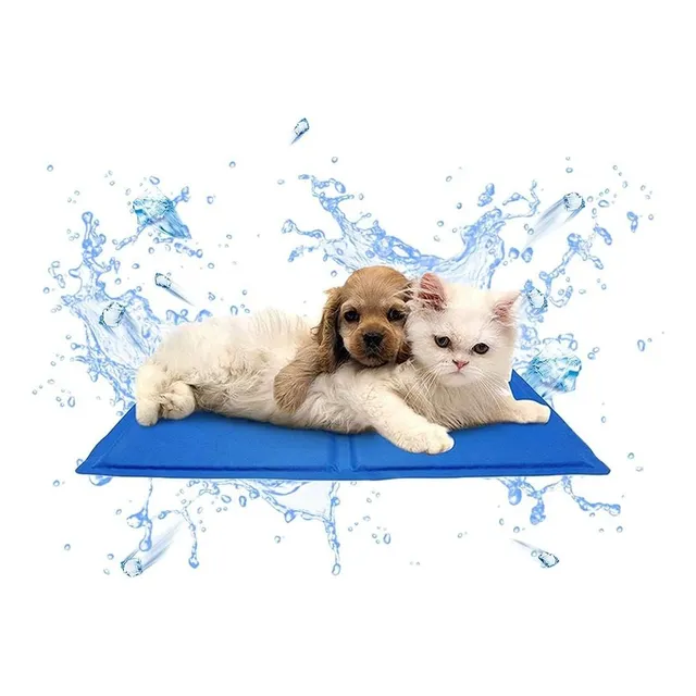 Colchoneta Cama Refrigerante Gel Verano Perro Gato 50x65 Cm
