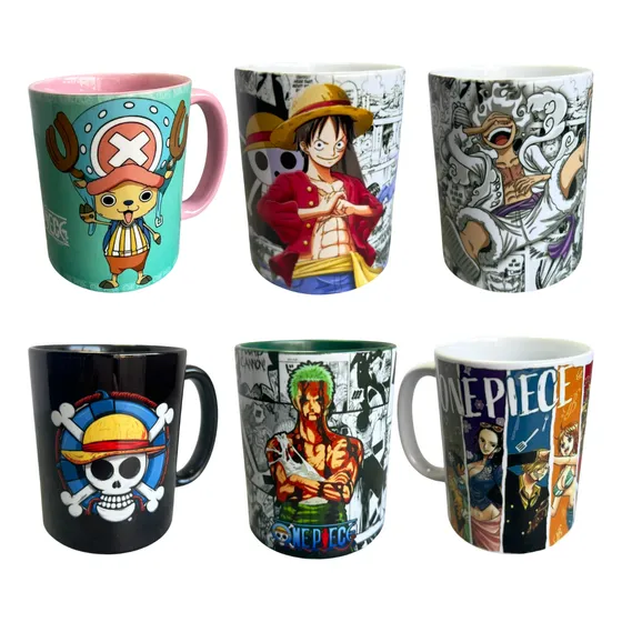 Tazas Tazon One Piece Varios Modelos  Luffy Manga