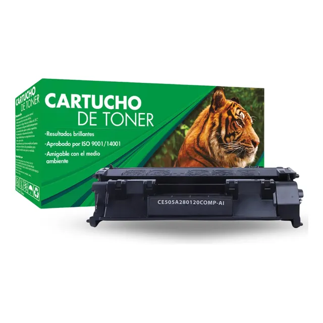 Pack Toner Ce505a/ Cf280a/ 120 Compatible P2035/ D1100 Negro