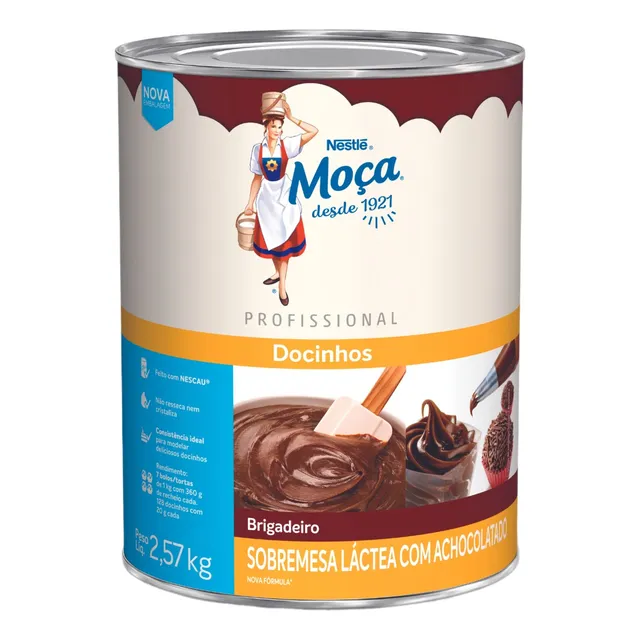 Doce Recheio Brigadei Moca Nestle 2.57kg