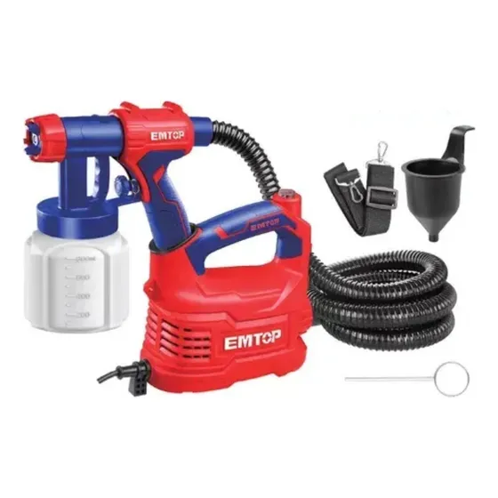 Pistola Pintar Electrica Paint Zoom 550w Portatil Emtop