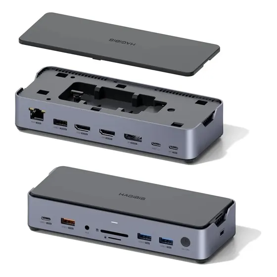 Docking Station C/ Multi Portas Usb-c Dk1403a Hagibis