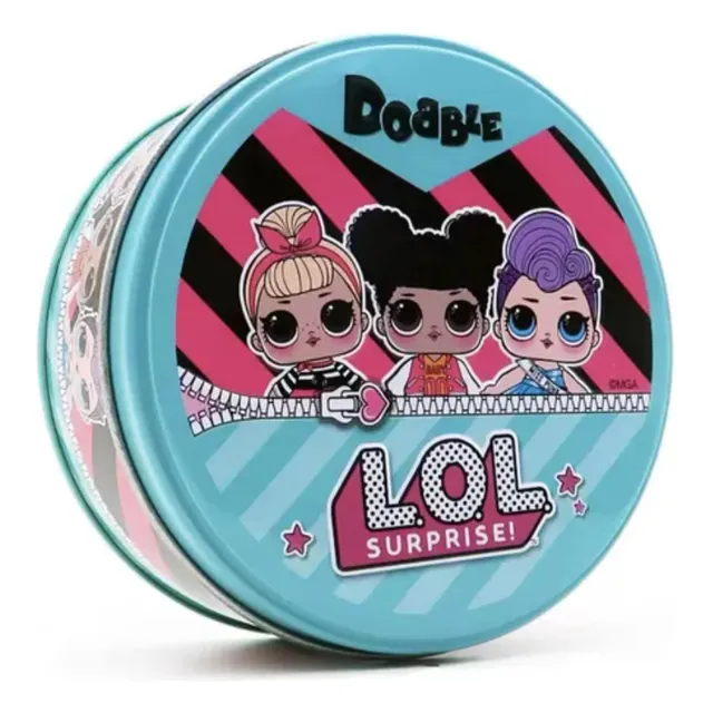 Jogo Dobble - Spot It Lol Surprise! Bonecas - 30 Cartas