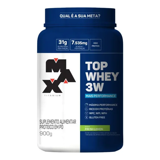 Top Whey 3w Mais Performance 900 Gramas