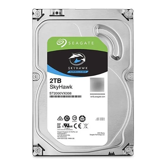 Disco Duro Seagate Skyhawk 2tb 3.5 Sata Pc Dvr Nvr
