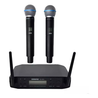 Micrófonos Shure Beta 58a Gxld4 Inalámbricos Sm58 Micrófonos Shure Beta 58a Gxld4 Inalámbricos Sm58