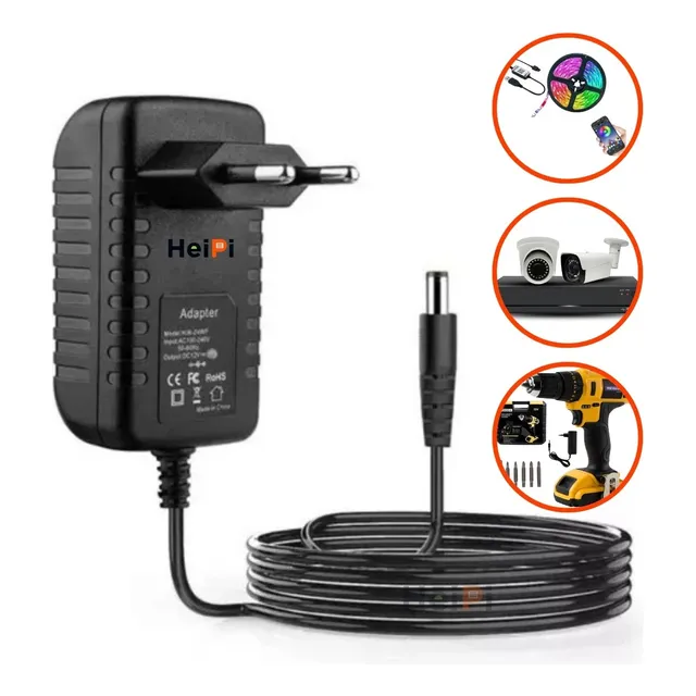 Fonte Para Onu Fiberhome E Huawei 12v Bivolt 1a Real Estavel