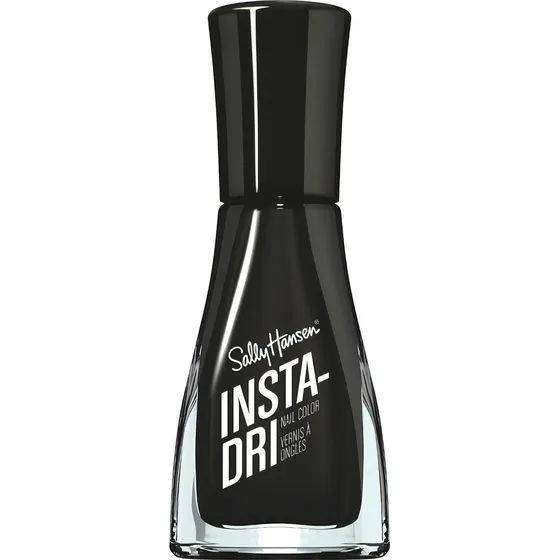 Esmalte de uñas color Sally Hansen Insta -dri Vernis À Onlges de 9.17mL de 1 unidades color Back to black 573