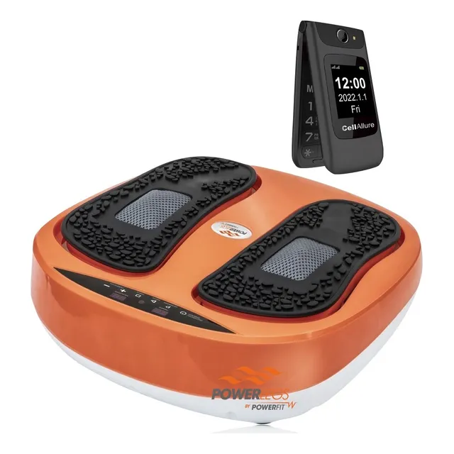 Pack Masajeador Power Legs + Cellallure Bienestar Color Naranja