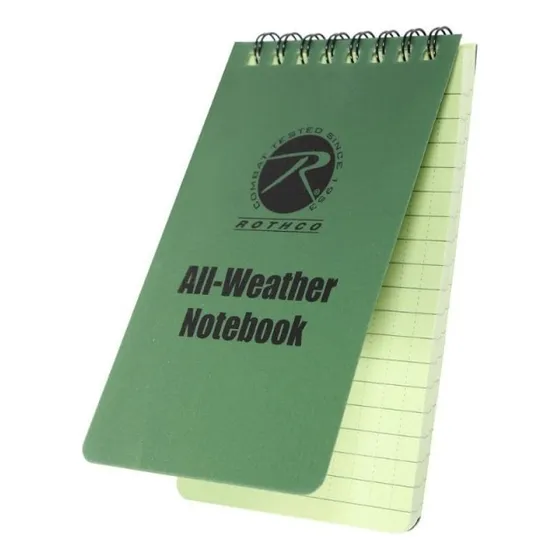 Libreta Impermeable 43 Hojas Dobles  Outdoor