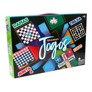 Grandes Jogos - Jogo De Tabuleiro - Big Star Grandes Jogos - Jogo De Tabuleiro - Big Star