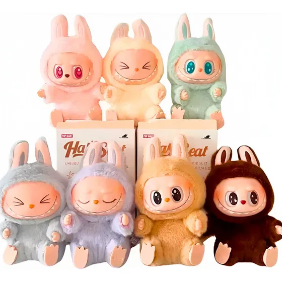 Figura Pop Mart Labubu The Monsters Sentada Universo Binario