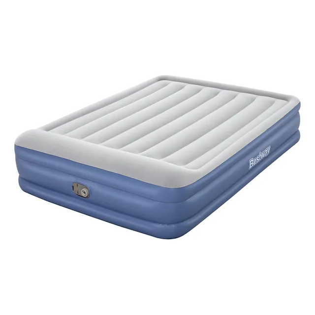 Colchón Inflable Queen Bestway Bomba Integrada 203x152x46cm