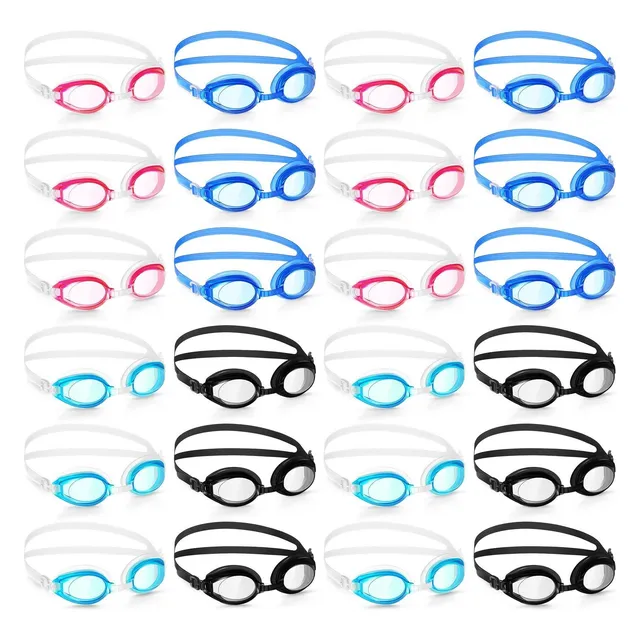 24 Gafa Natacion Para Niño Unisex Jovene Adolescente 6 14 Uv
