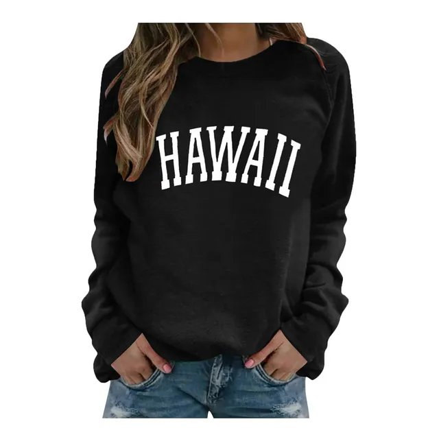 Sudadera Para Niña Mujer Cuello Redondo Casual Manga Larga