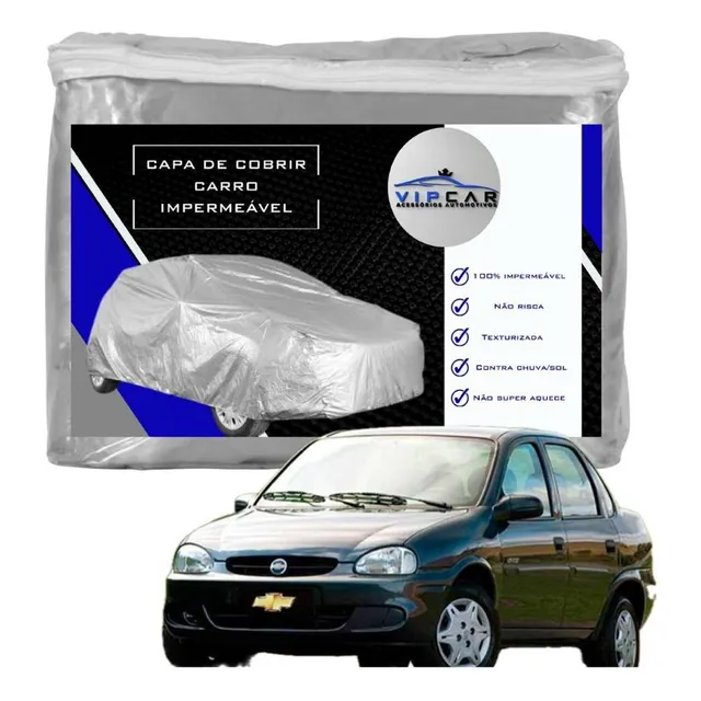 Capa Proteger Carro Sol Chuva Corsa Sedan Wind Super 97