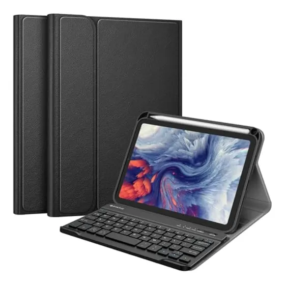 Fintie Funda De Teclado Para iPad Mini (a17 Pro)