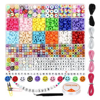 Kit Para Hacer Pulseras Niña De Bricolaje Cuentas Del Letras Kit Para Hacer Pulseras Niña De Bricolaje Cuentas Del Letras