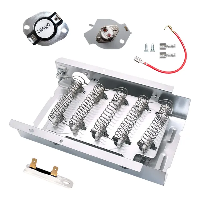 Elemento Calefactor Secadora Kit Fusibl Corte Termico Para