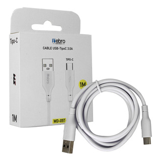 Cable De Datos Usb 3.0 Tipo C 1 Metro Universal Cable De Datos Usb 3.0 Tipo C 1 Metro Universal