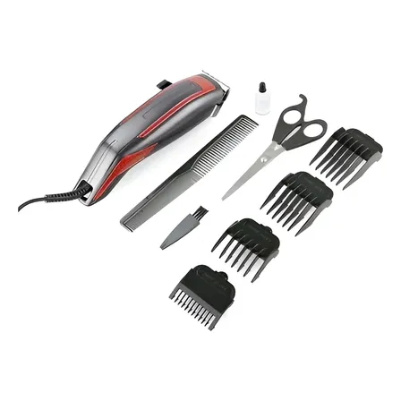 Kit Maquina Corta Pelo + Tigera + Peine