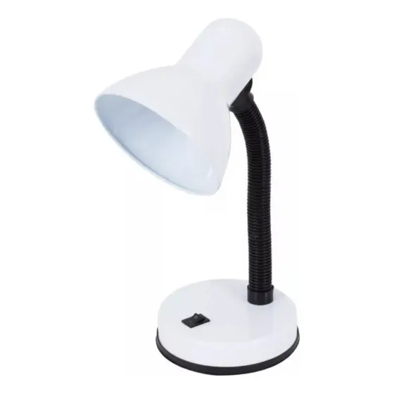 Lámpara De Mesa Led Flex, Lámpara Blanca Articulable