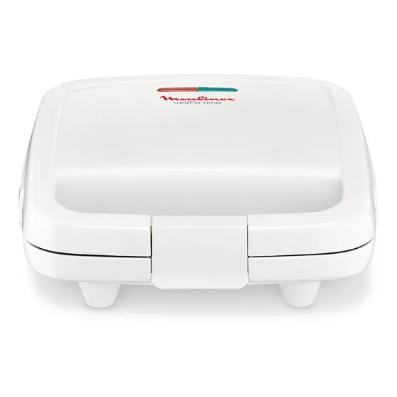 Wafflera Blanca Waffle Time Moulinex 700w Wj170112 Color Blanco