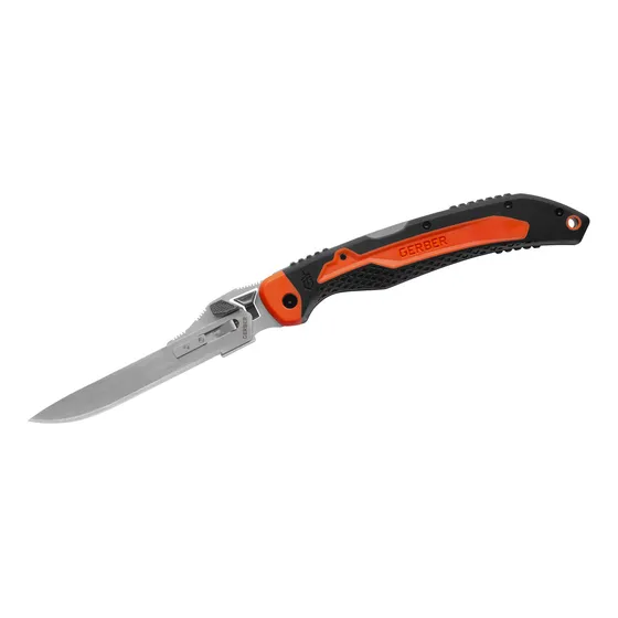 Navaja Plegable Para Caza Gerber 27,9 Cms. Big Game Color Black/orange