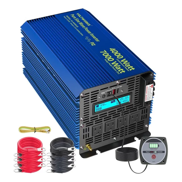 Inversor 4000w , Onda Sinusoidal Pura De 12 V A  120 V Ca